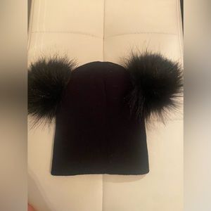 Kids Pom Pom winter hat